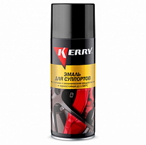 KERRY KR-962.4 Эмаль для суппортов черная 520мл 1/12шт